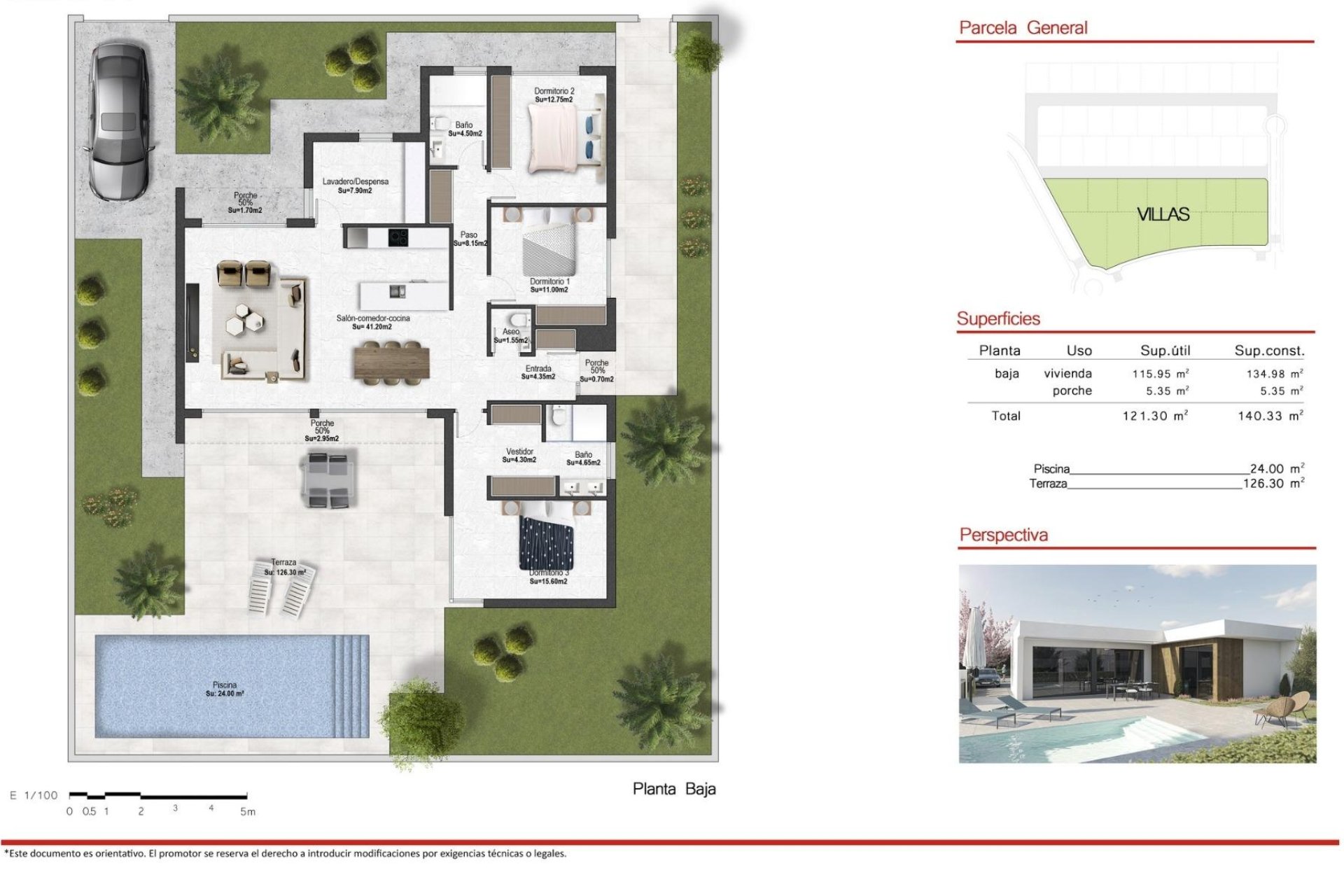 Nieuwbouw  - Villa - Banos y Mendigo - Altaona Golf And Country Village