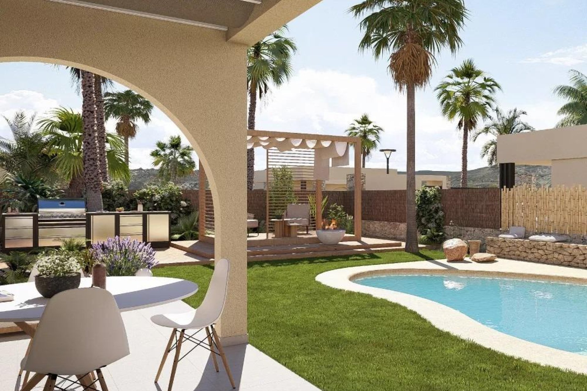 Nieuwbouw  - Villa - Banos y Mendigo - Altaona Golf