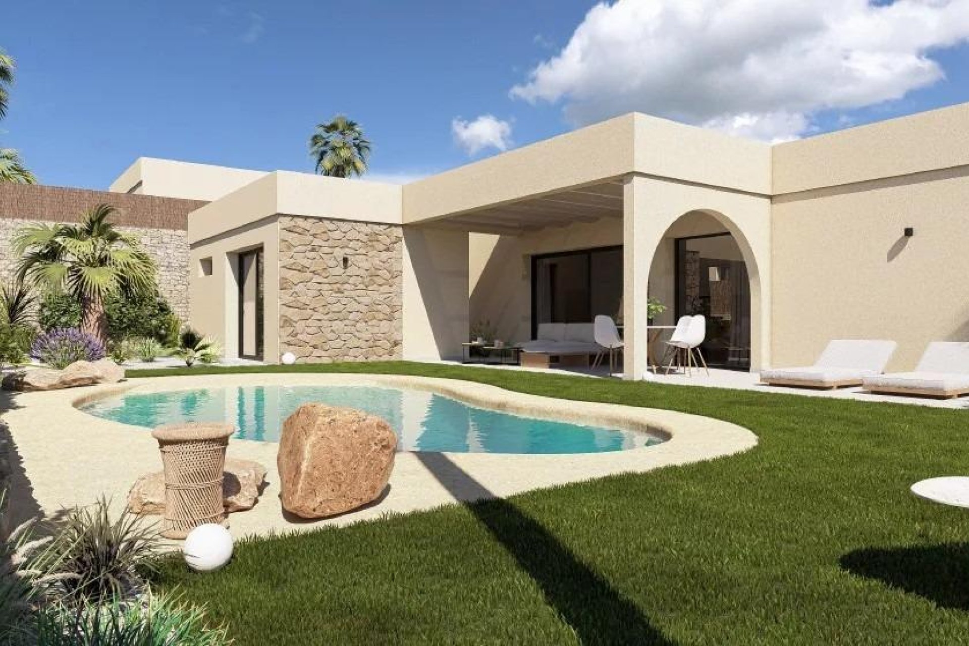 Nieuwbouw  - Villa - Banos y Mendigo - Altaona Golf