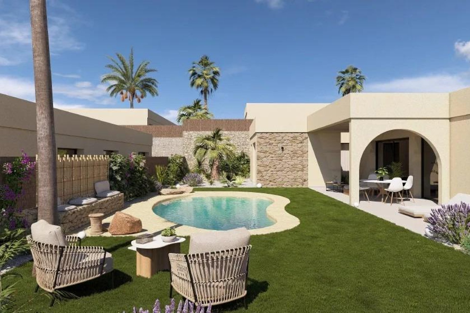 Nieuwbouw  - Villa - Banos y Mendigo - Altaona Golf