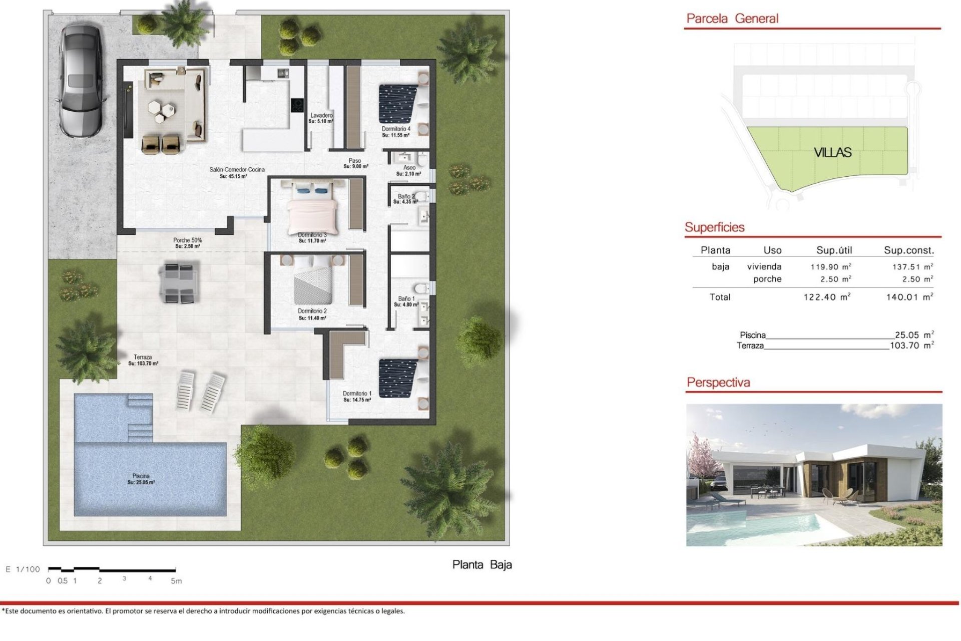 Nieuwbouw  - Villa - Banos y Mendigo - Altaona Golf