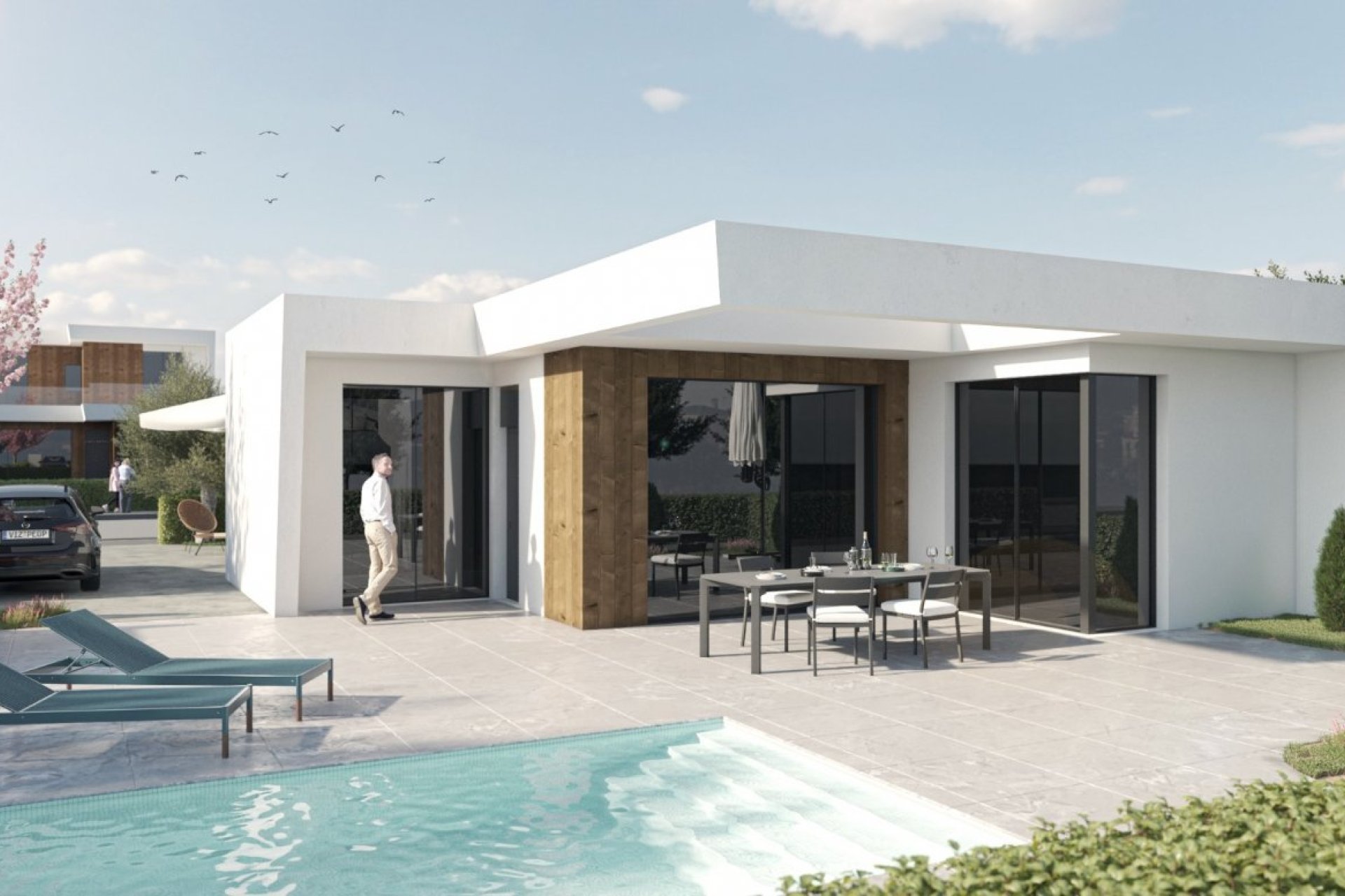 Nieuwbouw  - Villa - Banos y Mendigo - Altaona Golf