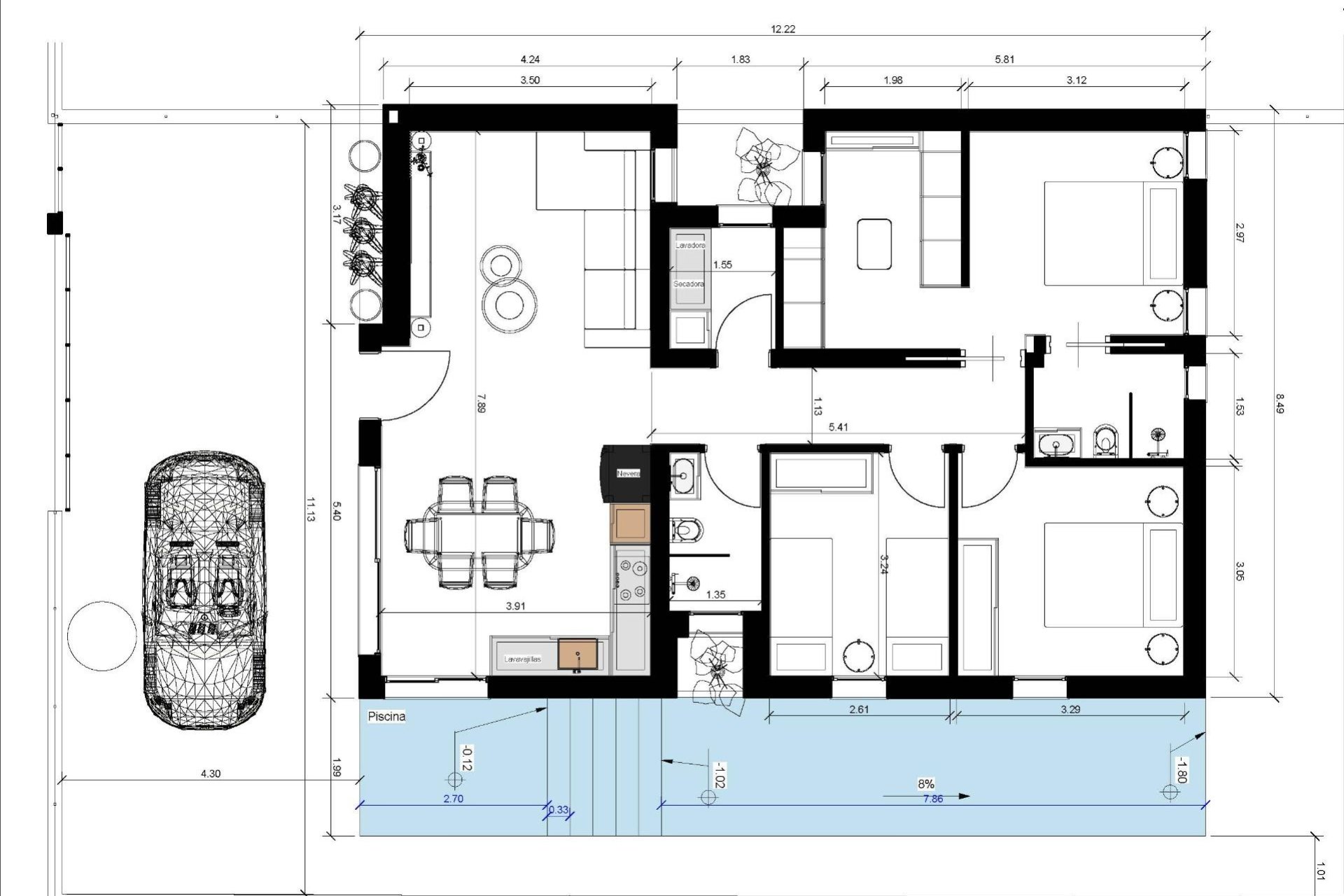 Nieuwbouw  - Villa - Benijofar - Urb. Monteazul