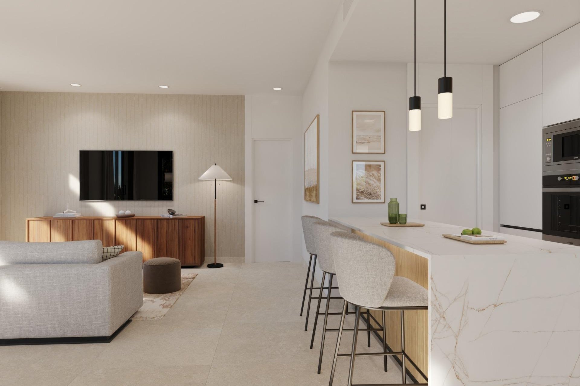 Nieuwbouw  - Villa - Fuente Álamo - Hacienda Del Álamo Golf