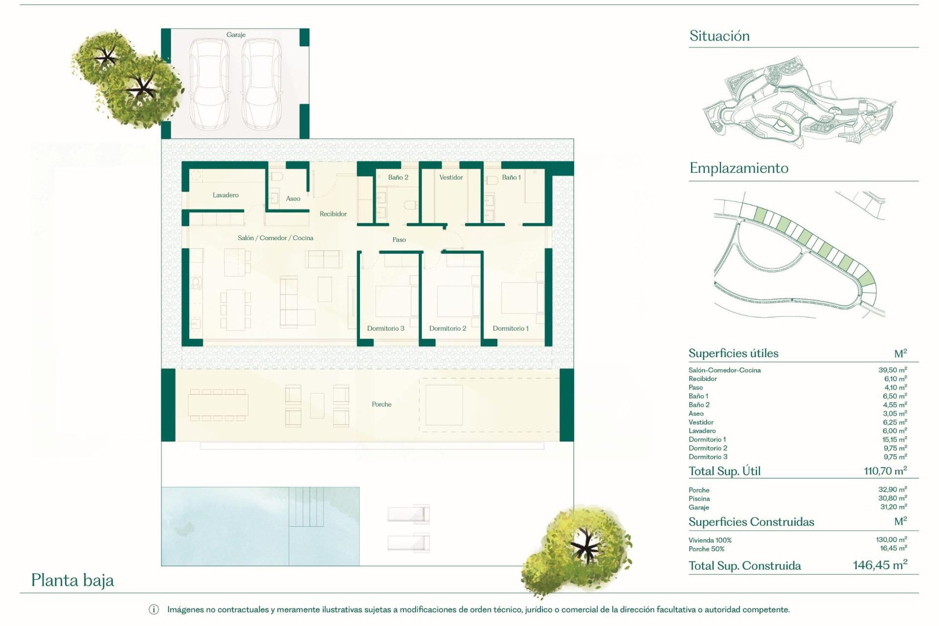 Nieuwbouw  - Villa - Fuente Álamo - Hacienda del Alamo