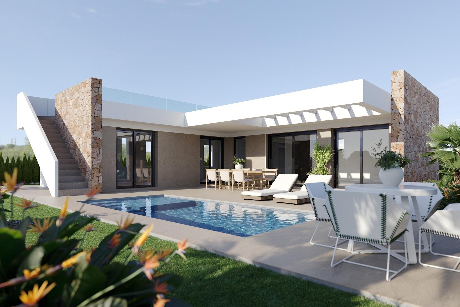 Nieuwbouw  - Villa - Fuente Álamo - Hacienda del Alamo