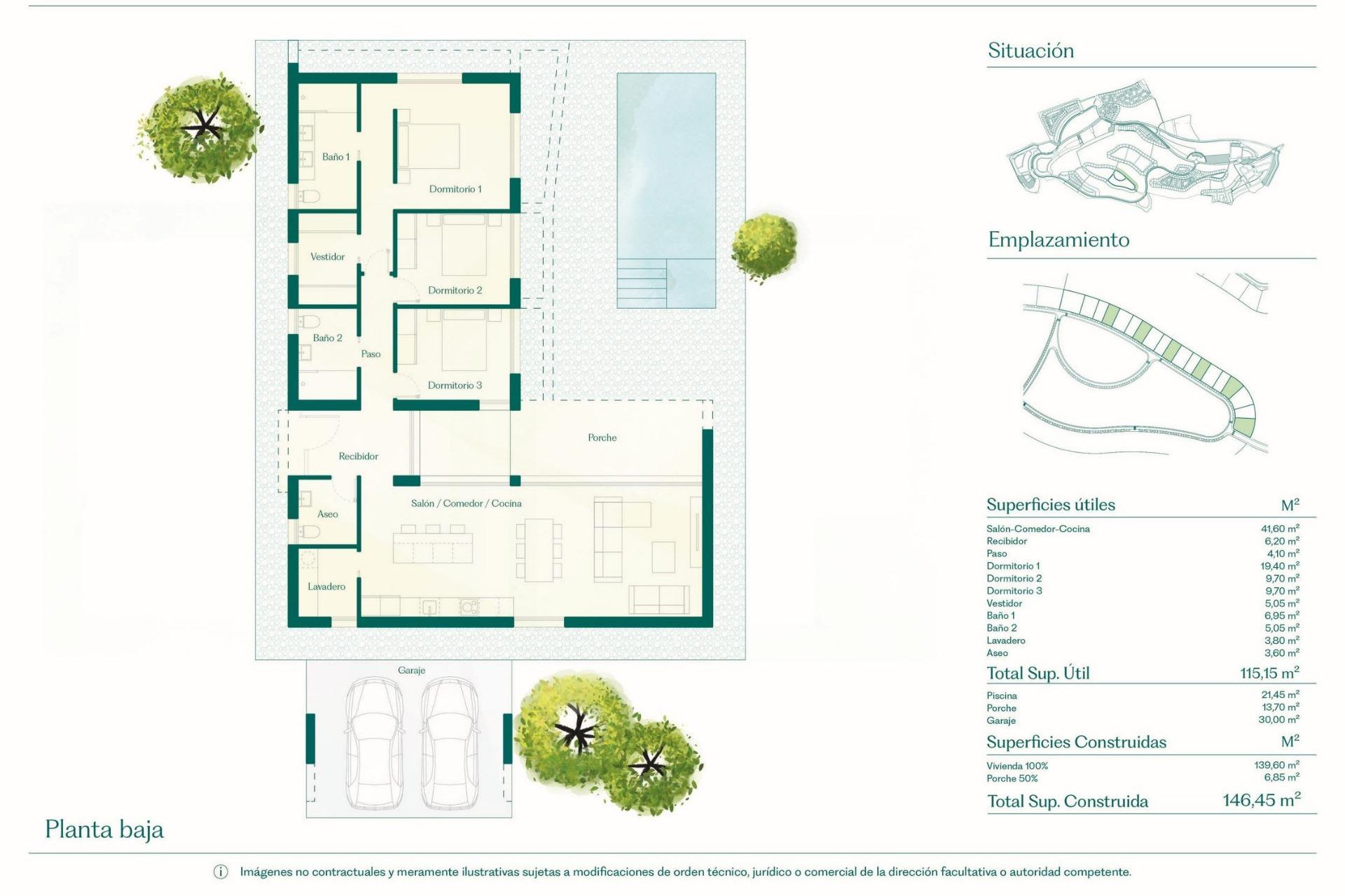 Nieuwbouw  - Villa - Fuente Álamo - Hacienda del Alamo