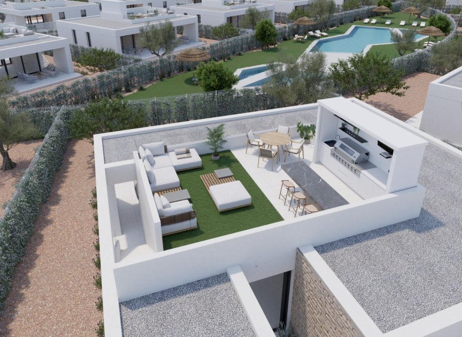 Nieuwbouw  - Villa - Fuente Álamo - Hacienda del Alamo