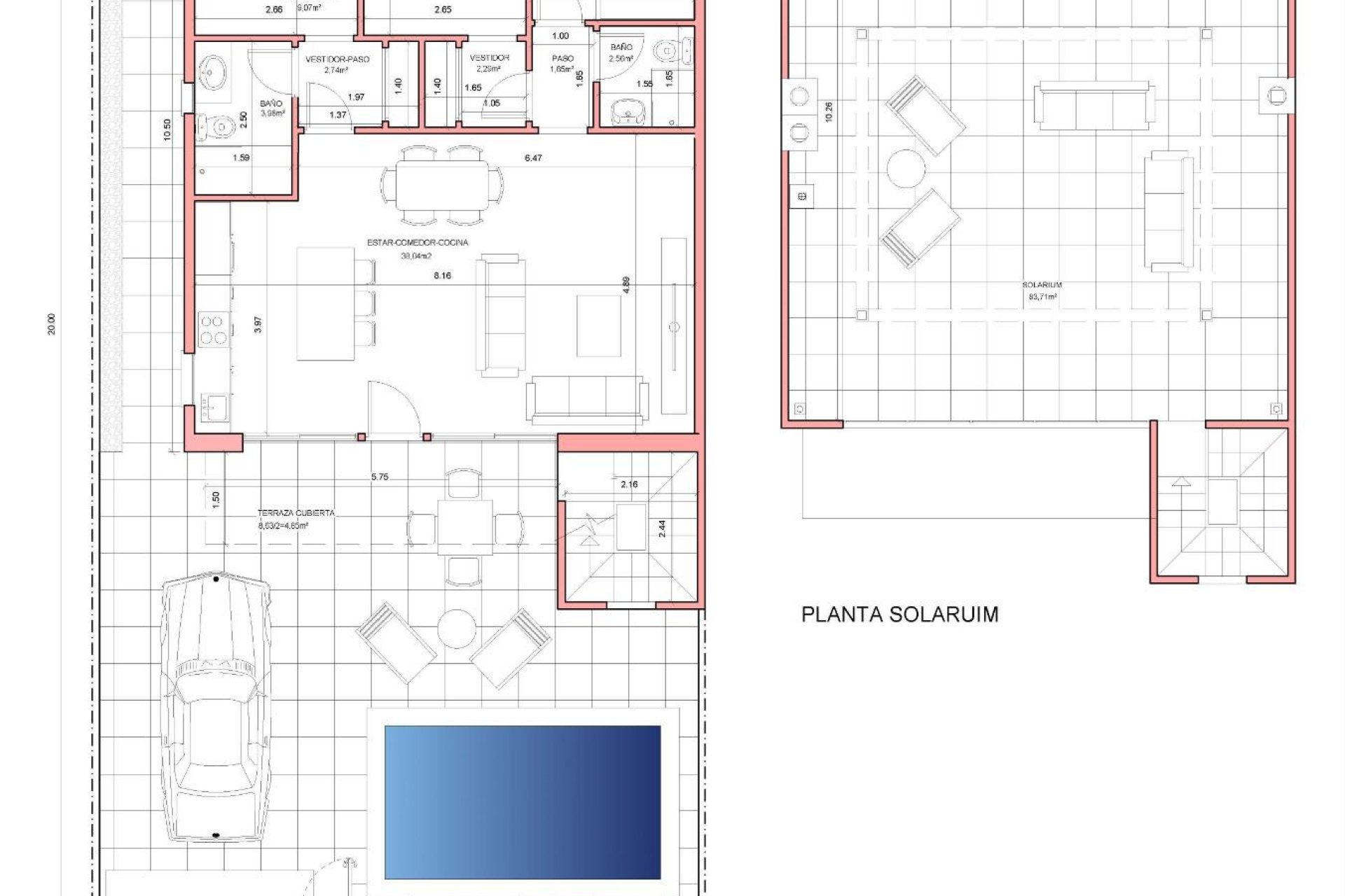 Nieuwbouw  - Villa - Fuente Álamo - La Pinilla