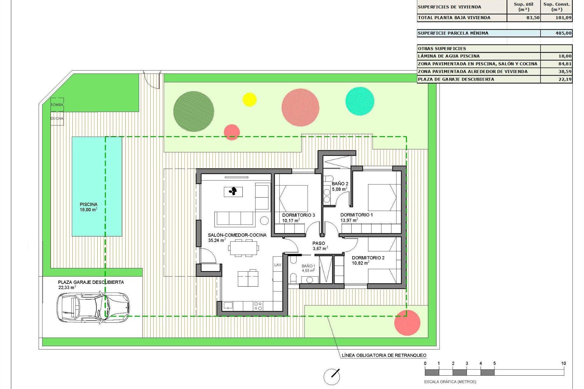 Nieuwbouw  - Villa - Hondón de las Nieves - Urbaniz. La Montañosa