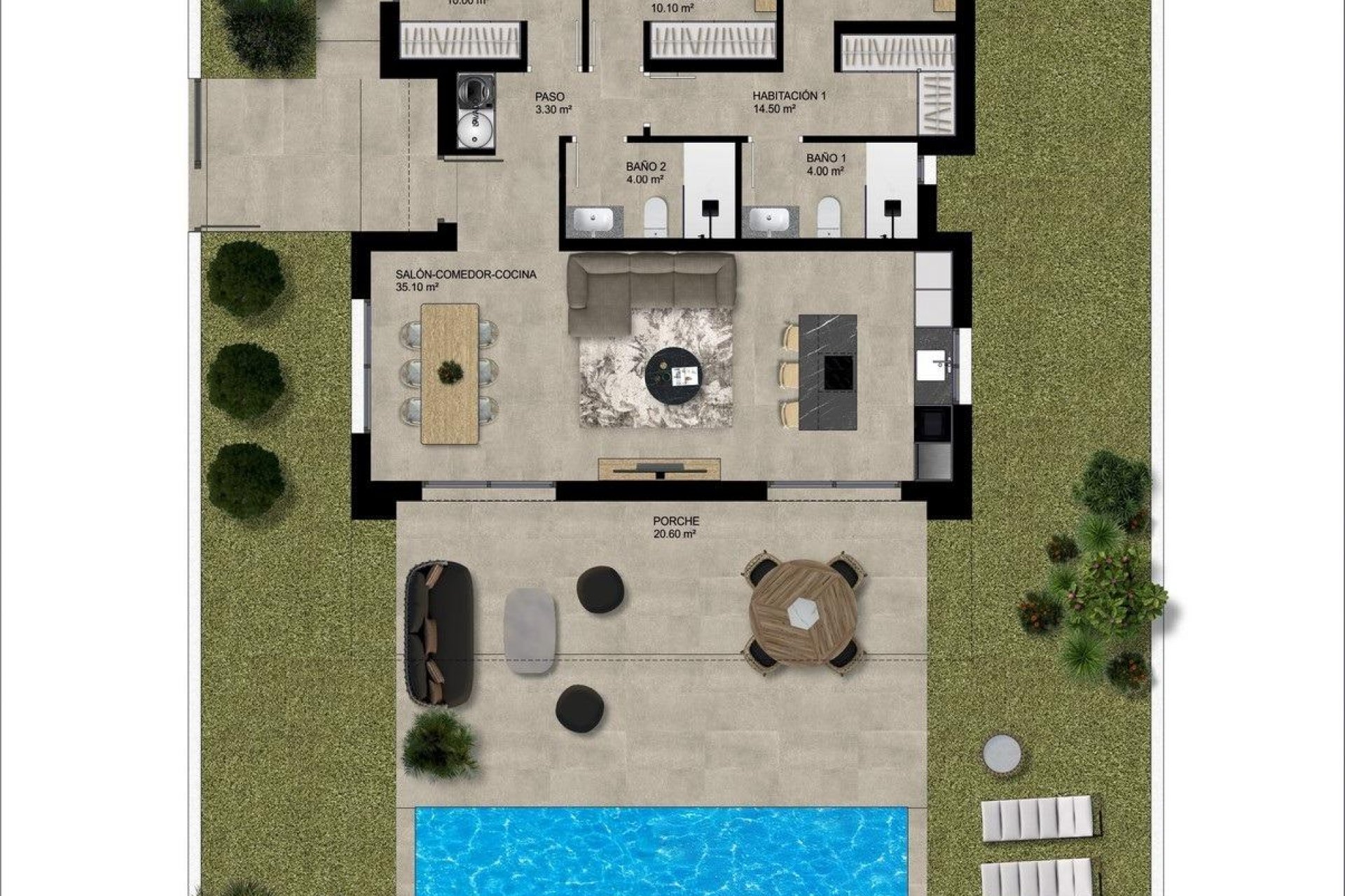 Nieuwbouw  - Villa - Hondón de las Nieves - Urbaniz La Montañosa