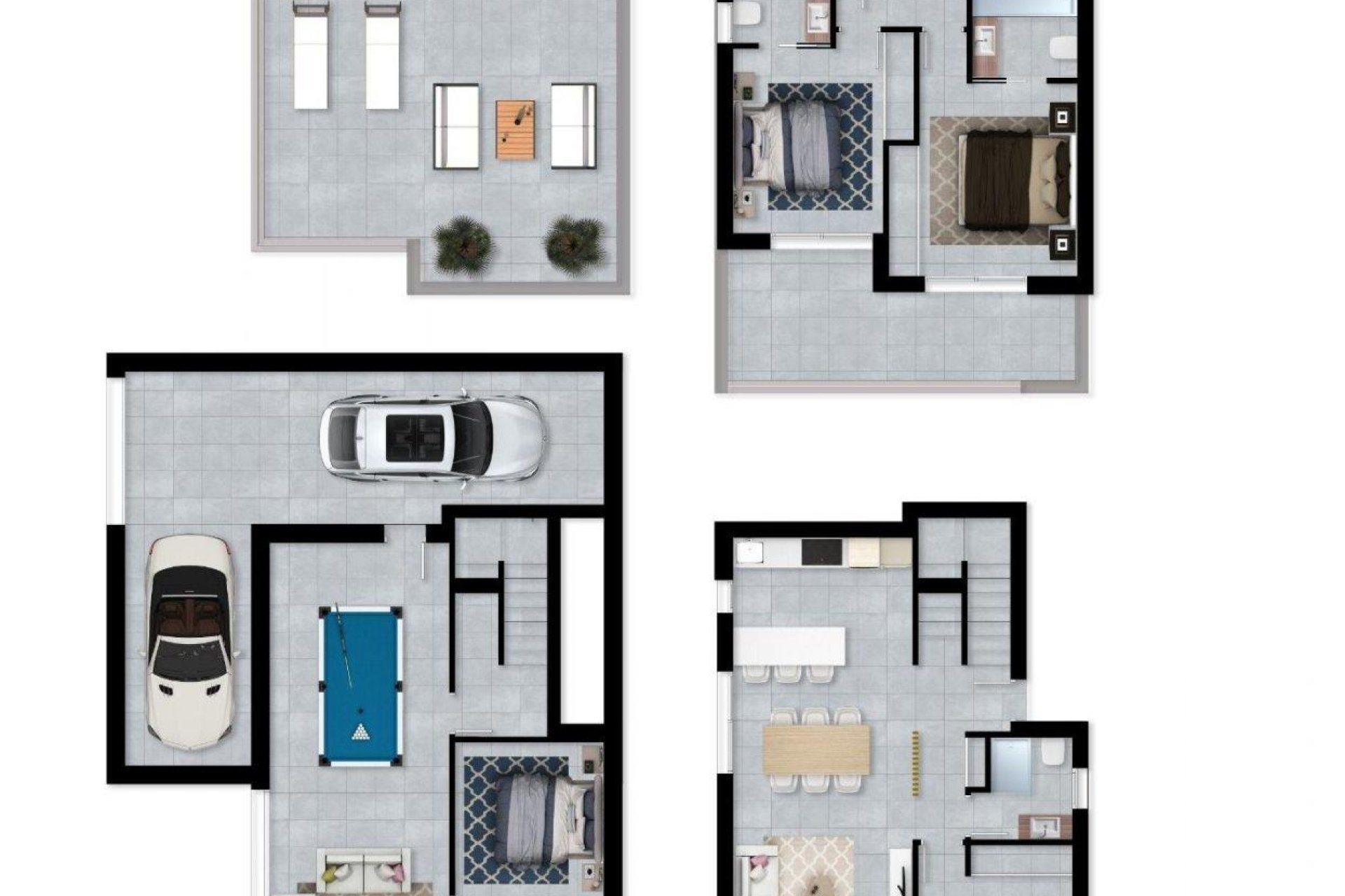 Nieuwbouw  - Villa - La Nucía - Urb. Don Mar