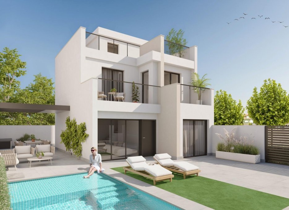 Nieuwbouw  - Villa - Los Alcazares - Playa la Atascadera