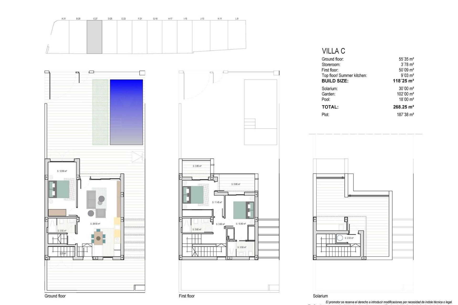 Nieuwbouw  - Villa - Los Alcazares - Playa la Atascadera