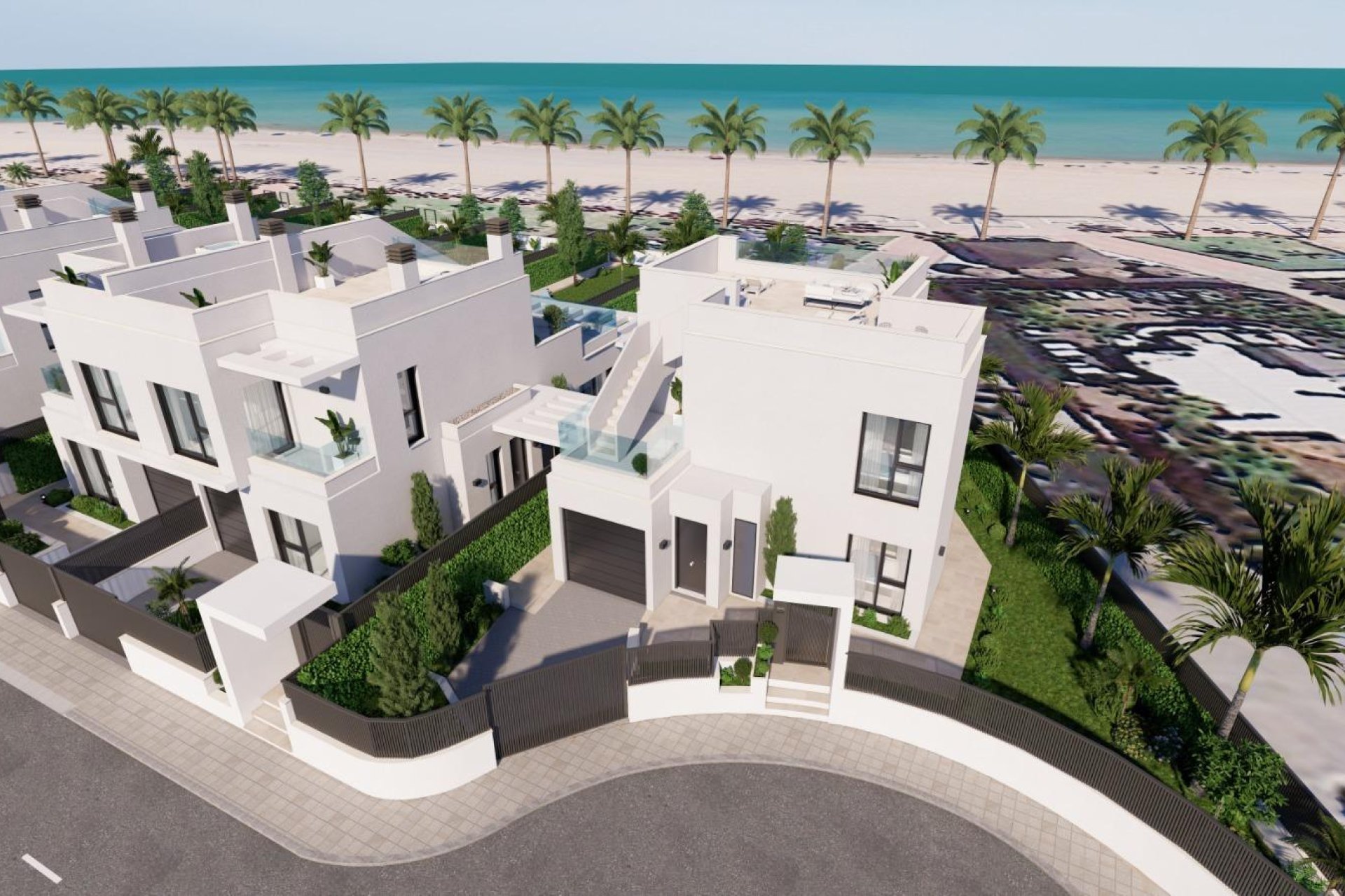 Nieuwbouw  - Villa - Los Alcazares - Punta Calera