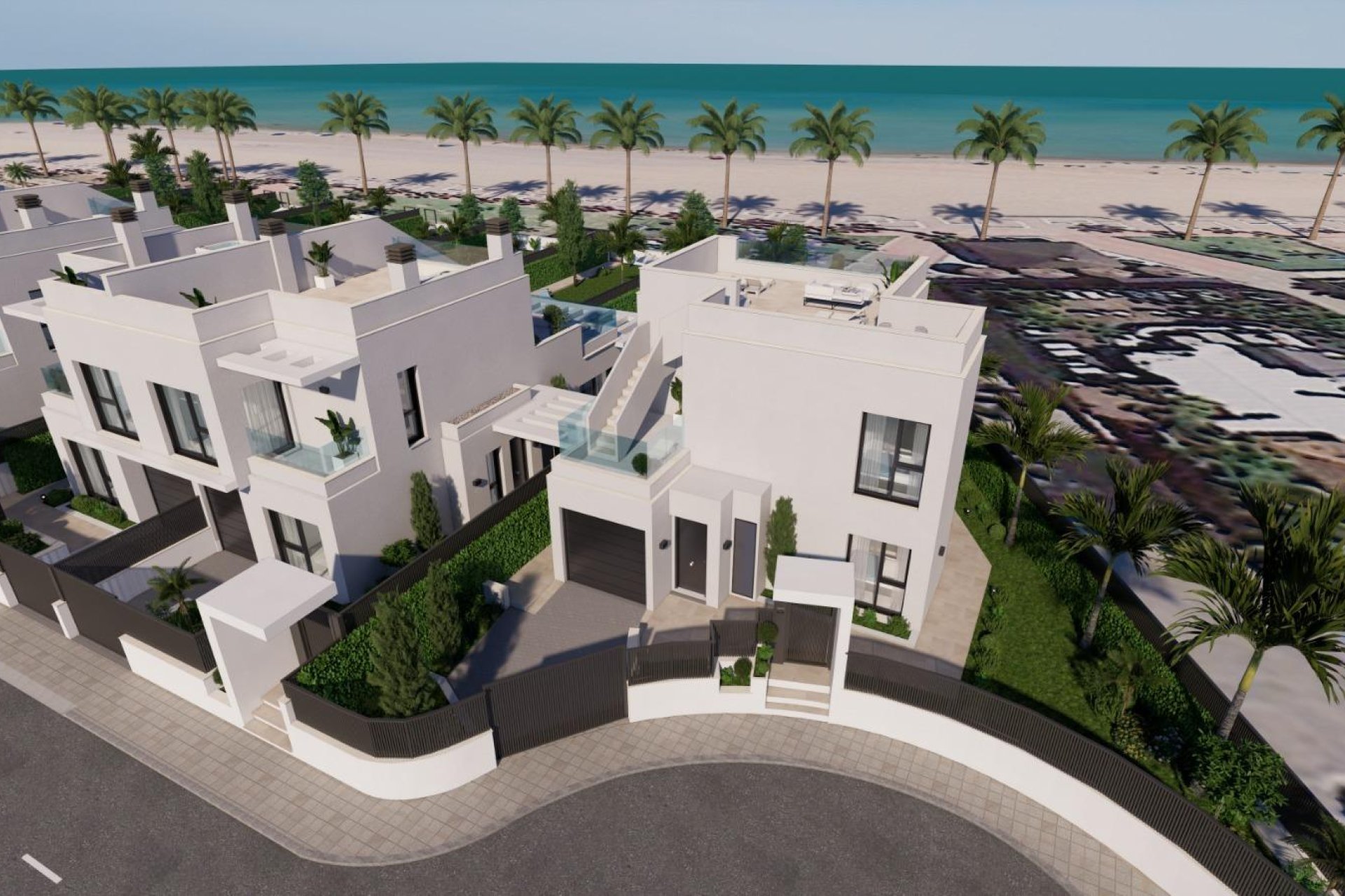 Nieuwbouw  - Villa - Los Alcazares - Punta Calera