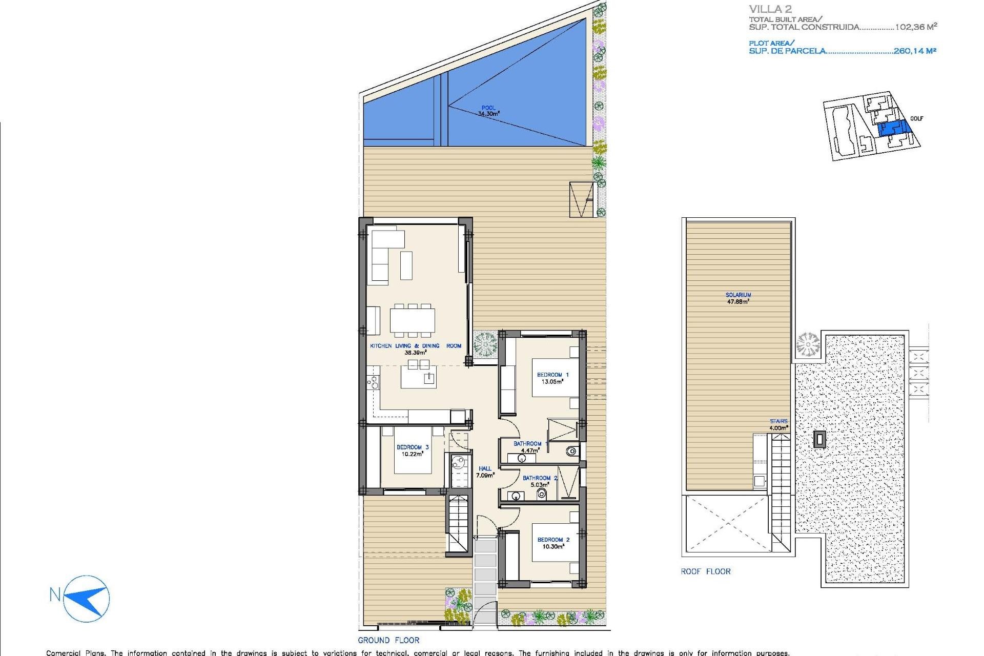 Nieuwbouw  - Villa - Los Alcazares - Serena Golf