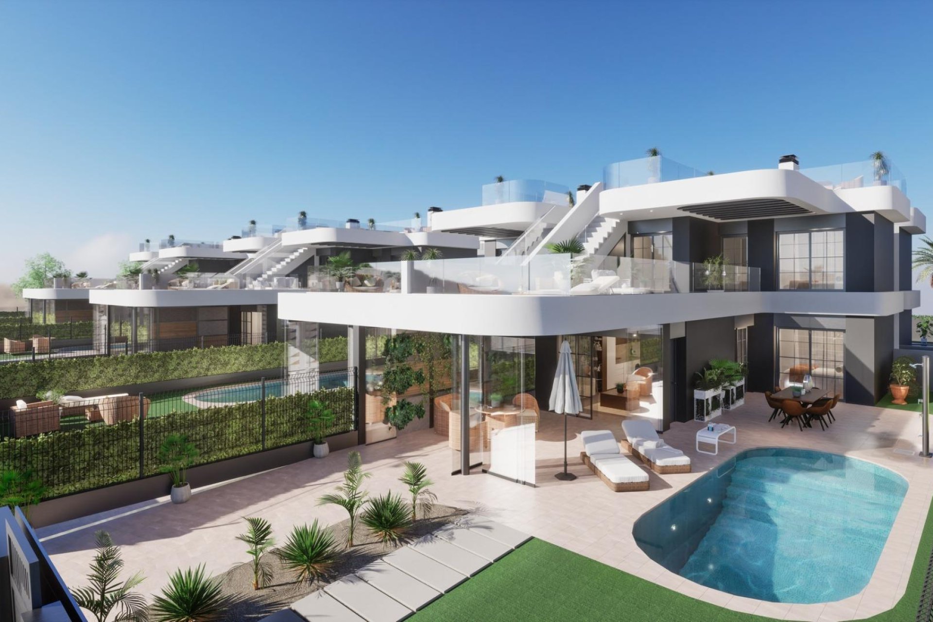 Nieuwbouw  - Villa - Los Alcazares - Serena Golf