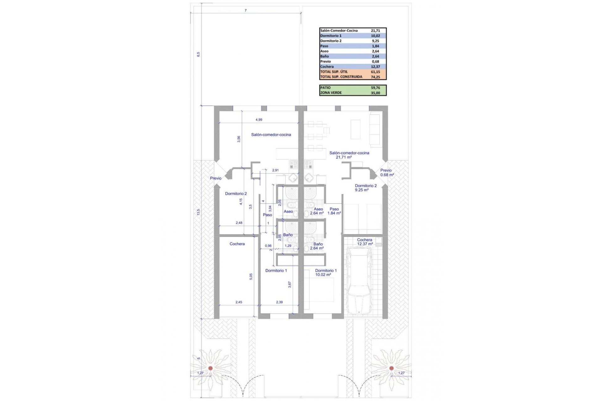 Nieuwbouw  - Villa - Los Alcazares - Serena Golf