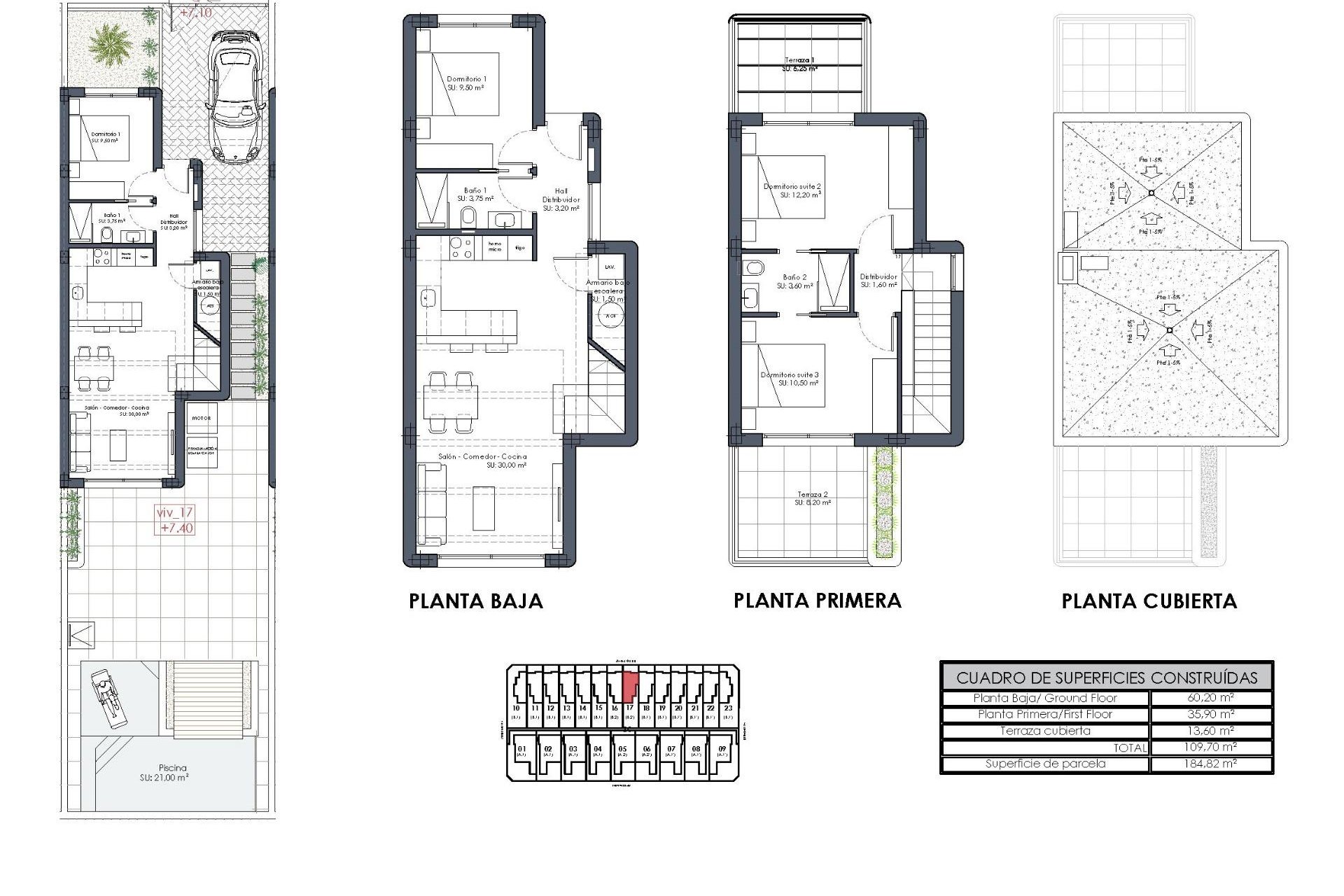 Nieuwbouw  - Villa - Los Alcazares - Serena Golf