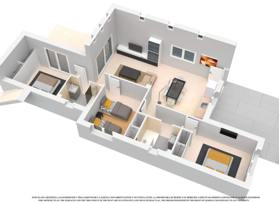 Nieuwbouw  - Villa - Los Alcazares - Serena Golf