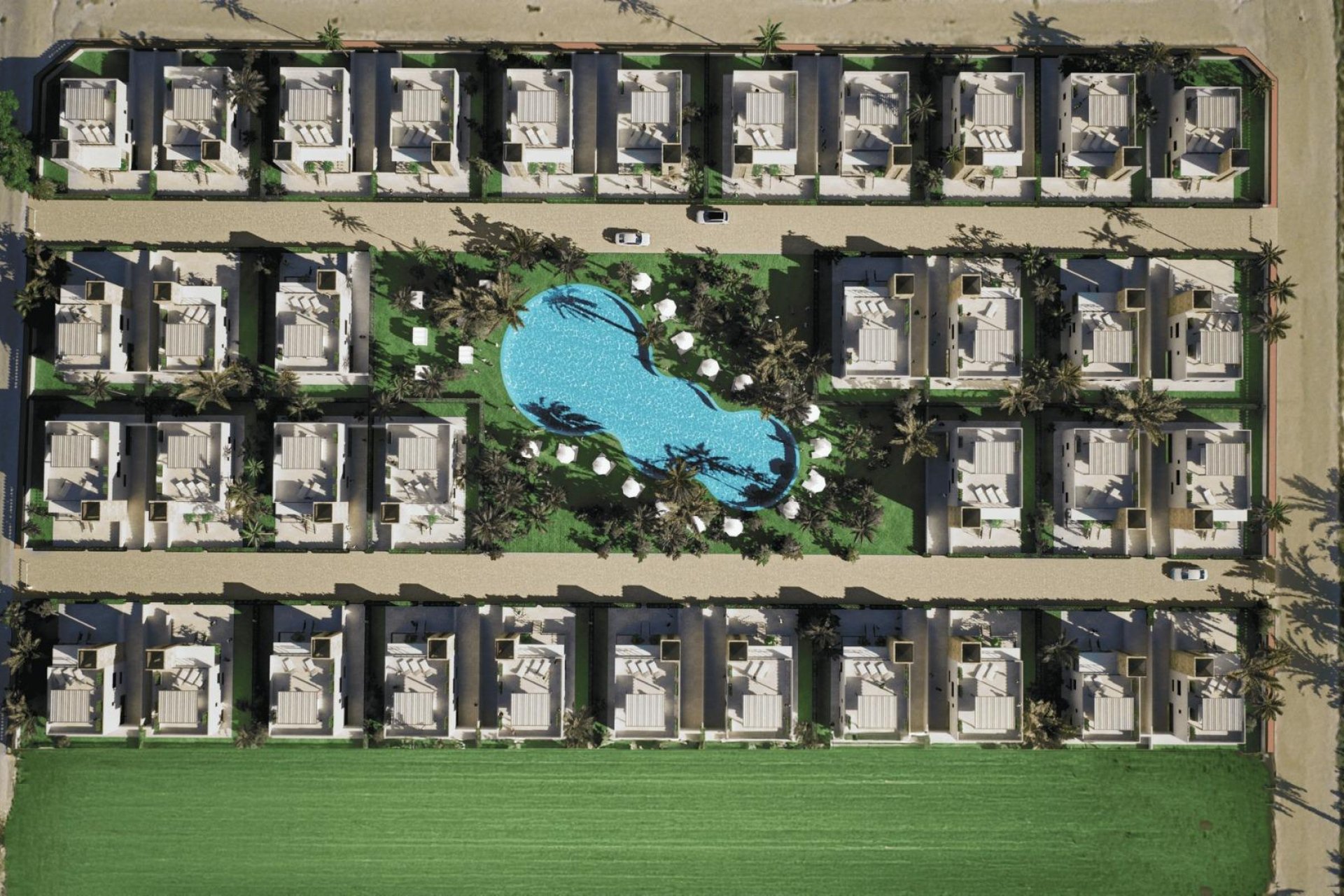 Nieuwbouw  - Villa - Mazarron - Camposol Golf