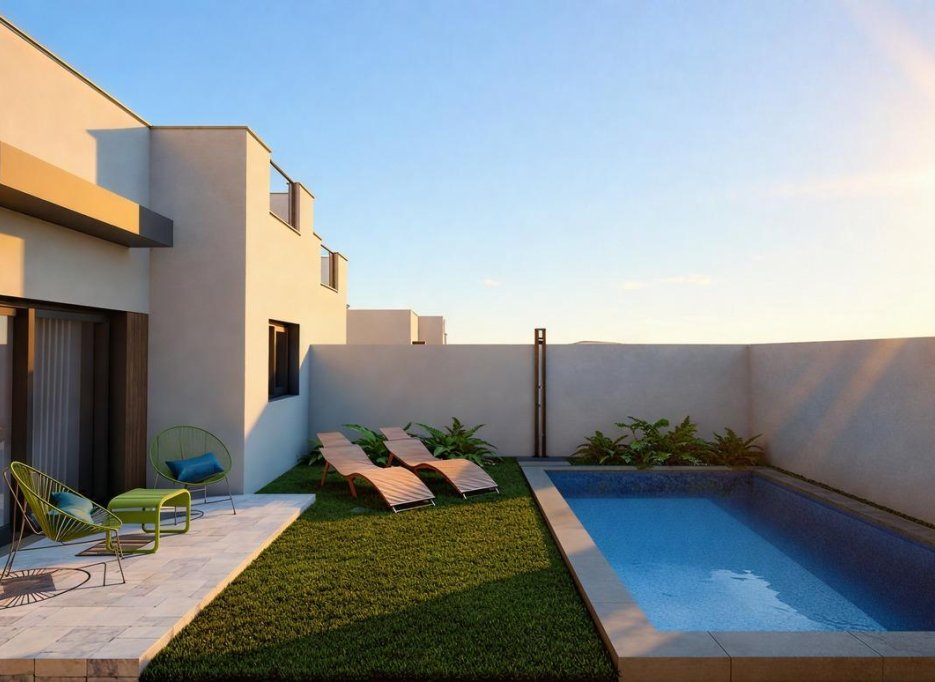 Nieuwbouw  - Villa - Mazarron - Country Club