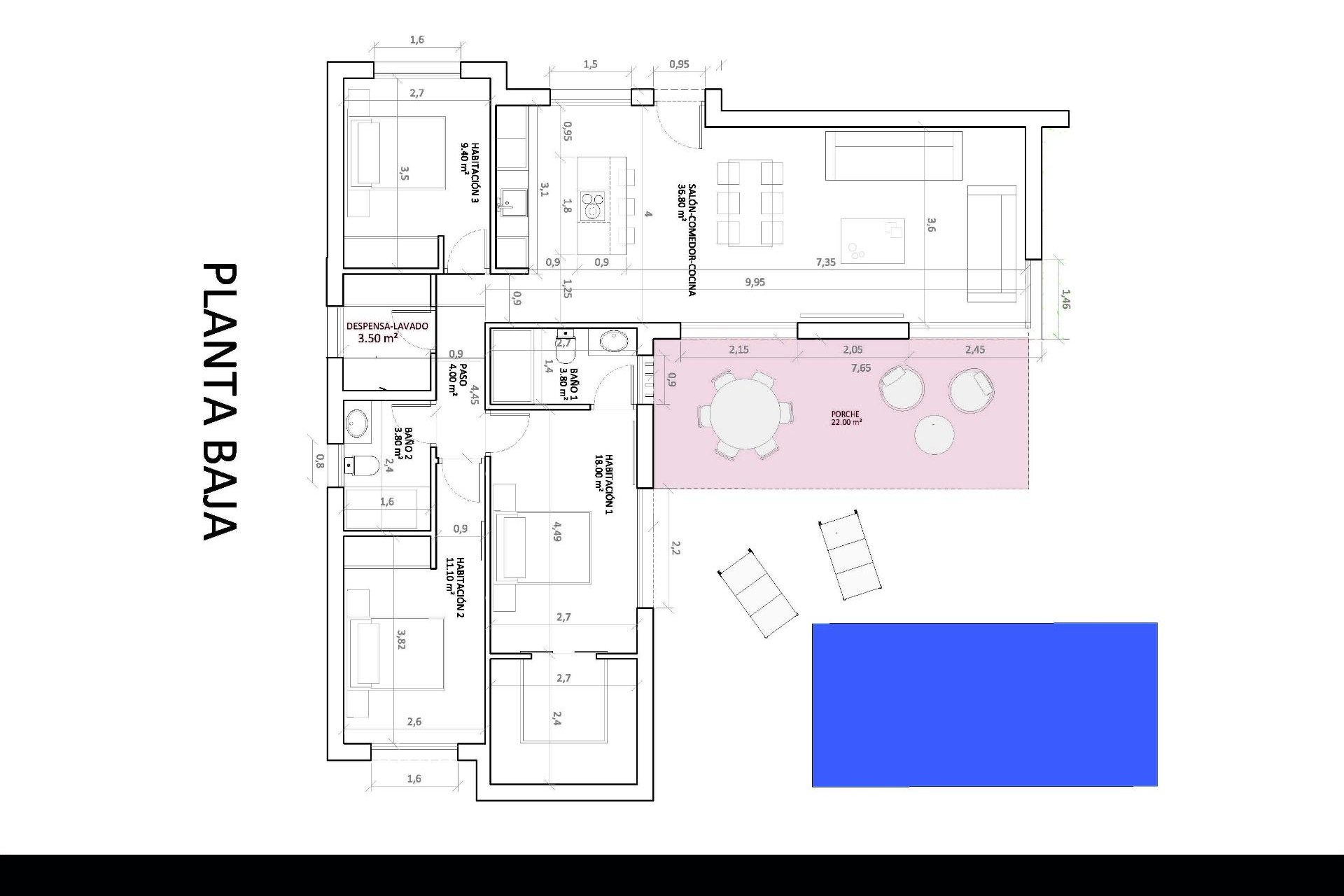 Nieuwbouw  - Villa - Monforte del Cid - La Capitana