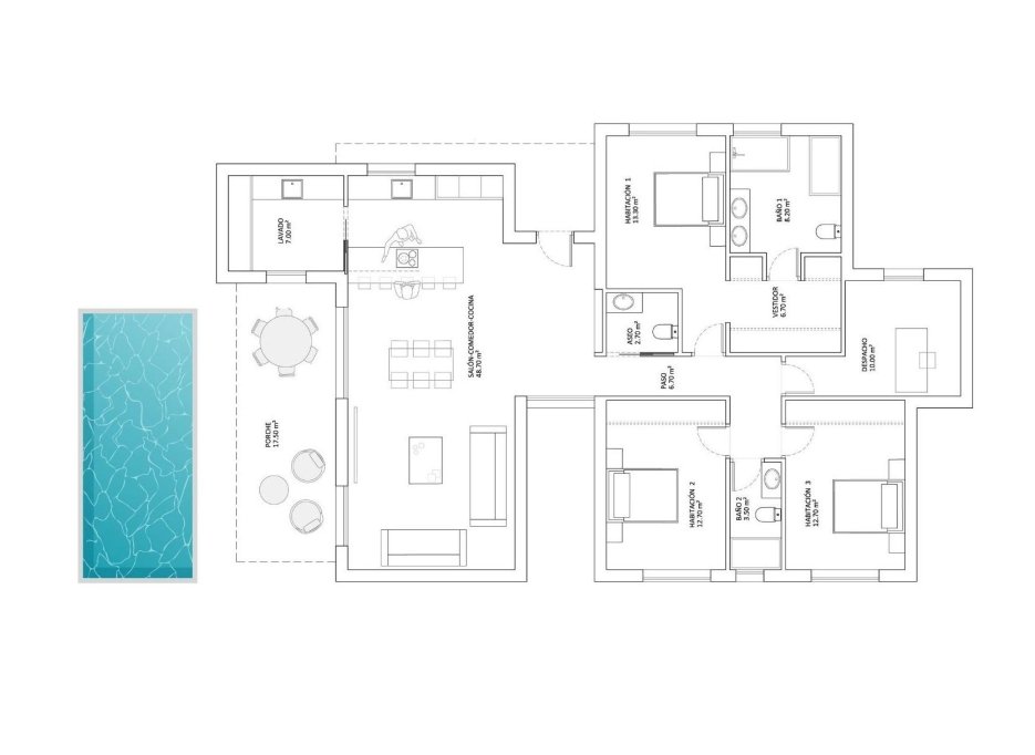 Nieuwbouw  - Villa - Monforte del Cid - La Capitana