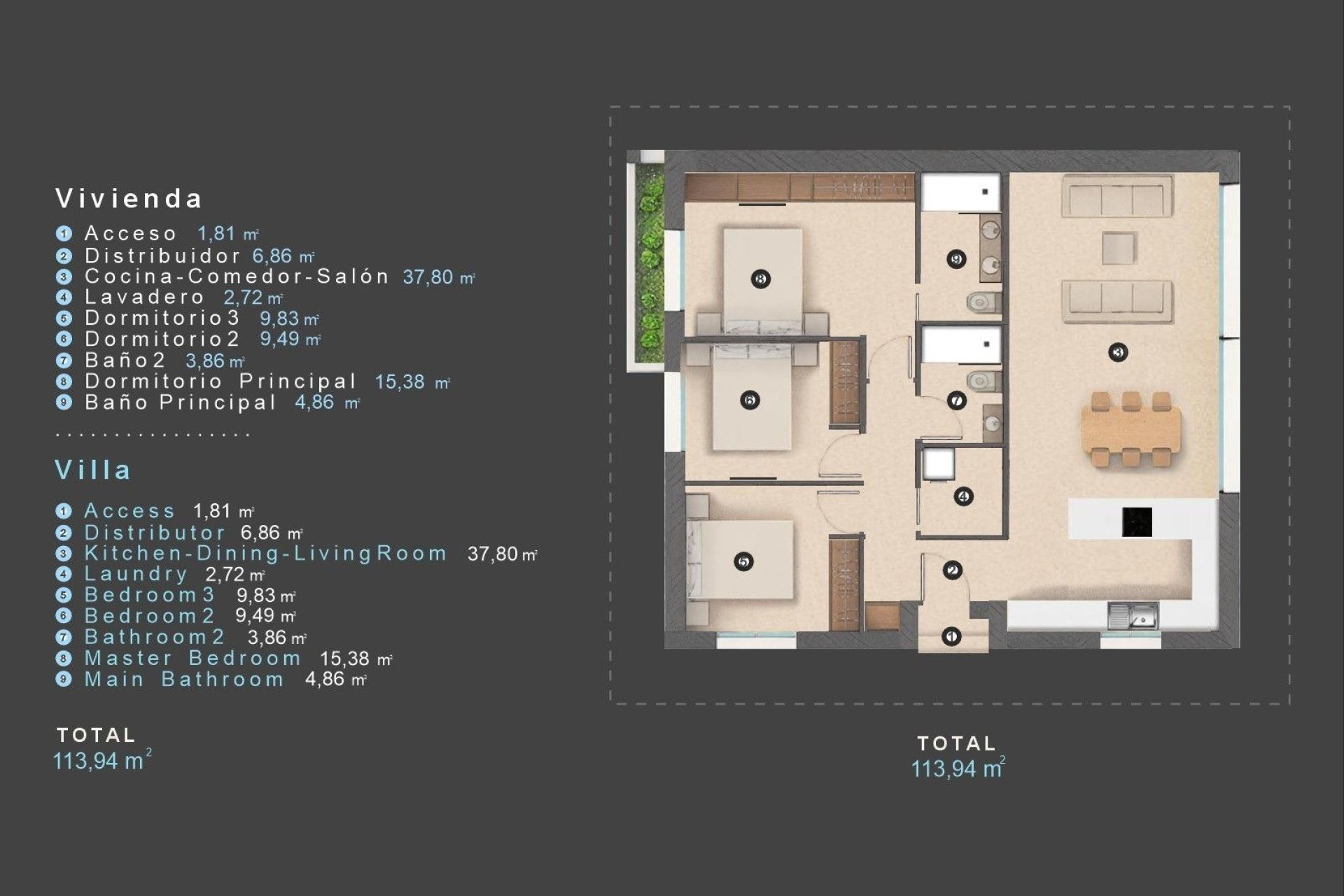 Nieuwbouw  - Villa - Orihuela Costa - Las Filipinas