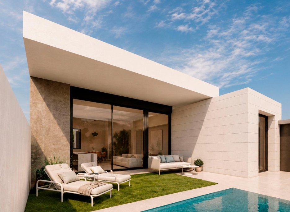 Nieuwbouw  - Villa - Pilar de la Horadada - pueblo