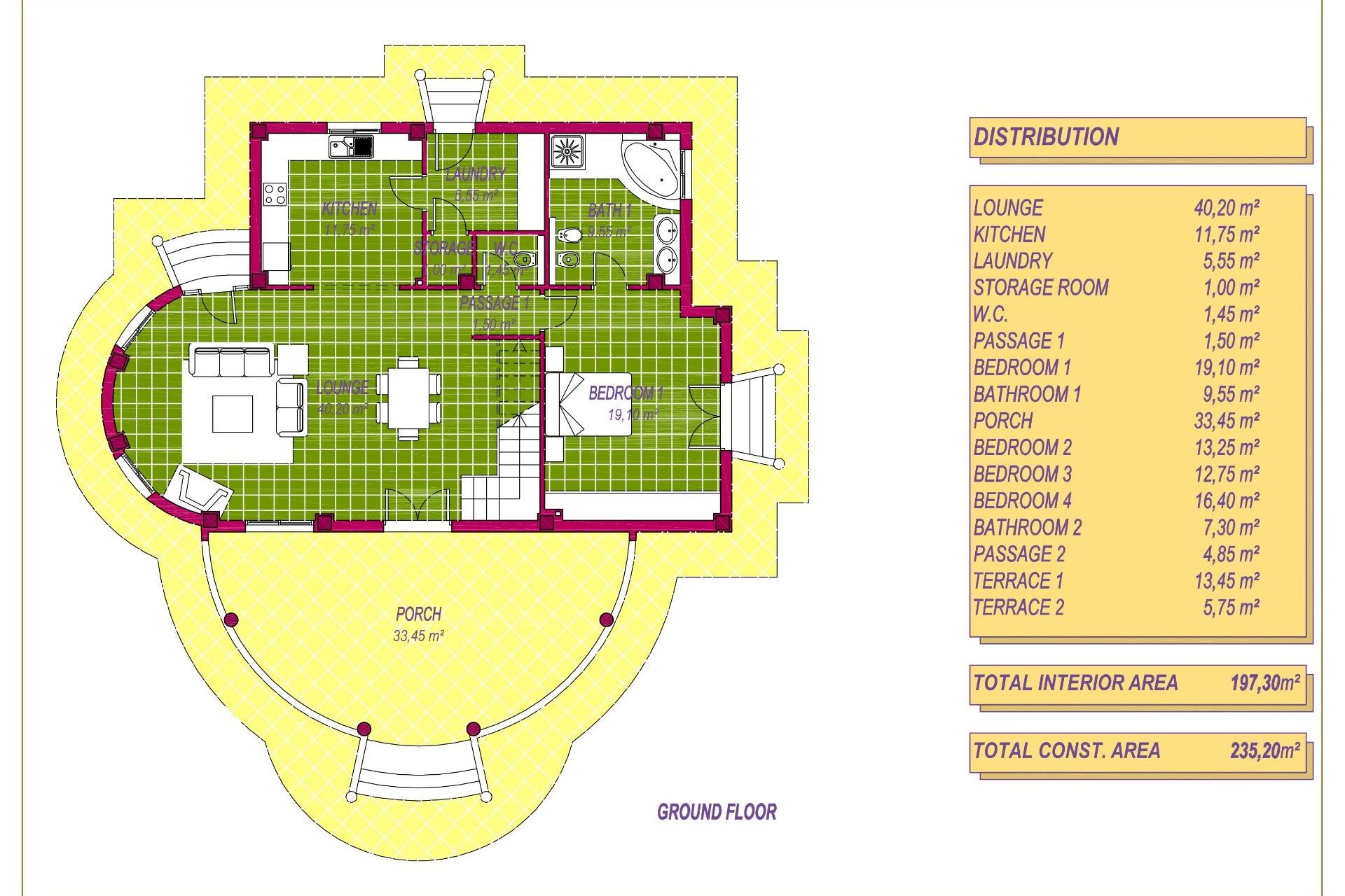 Nieuwbouw  - Villa - Pinoso - Campo