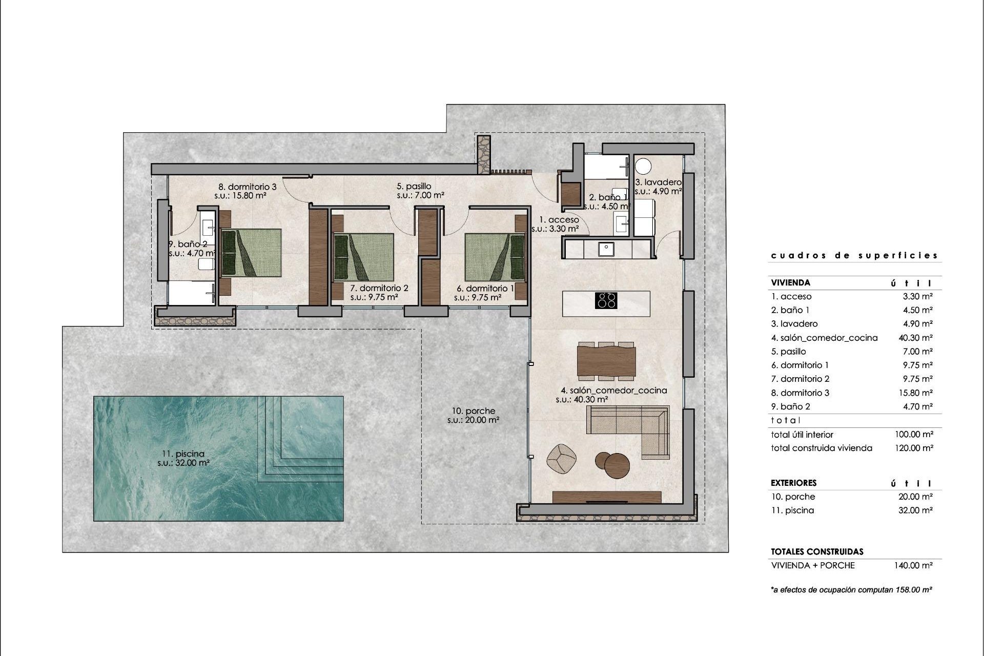 Nieuwbouw  - Villa - Pinoso - Lel