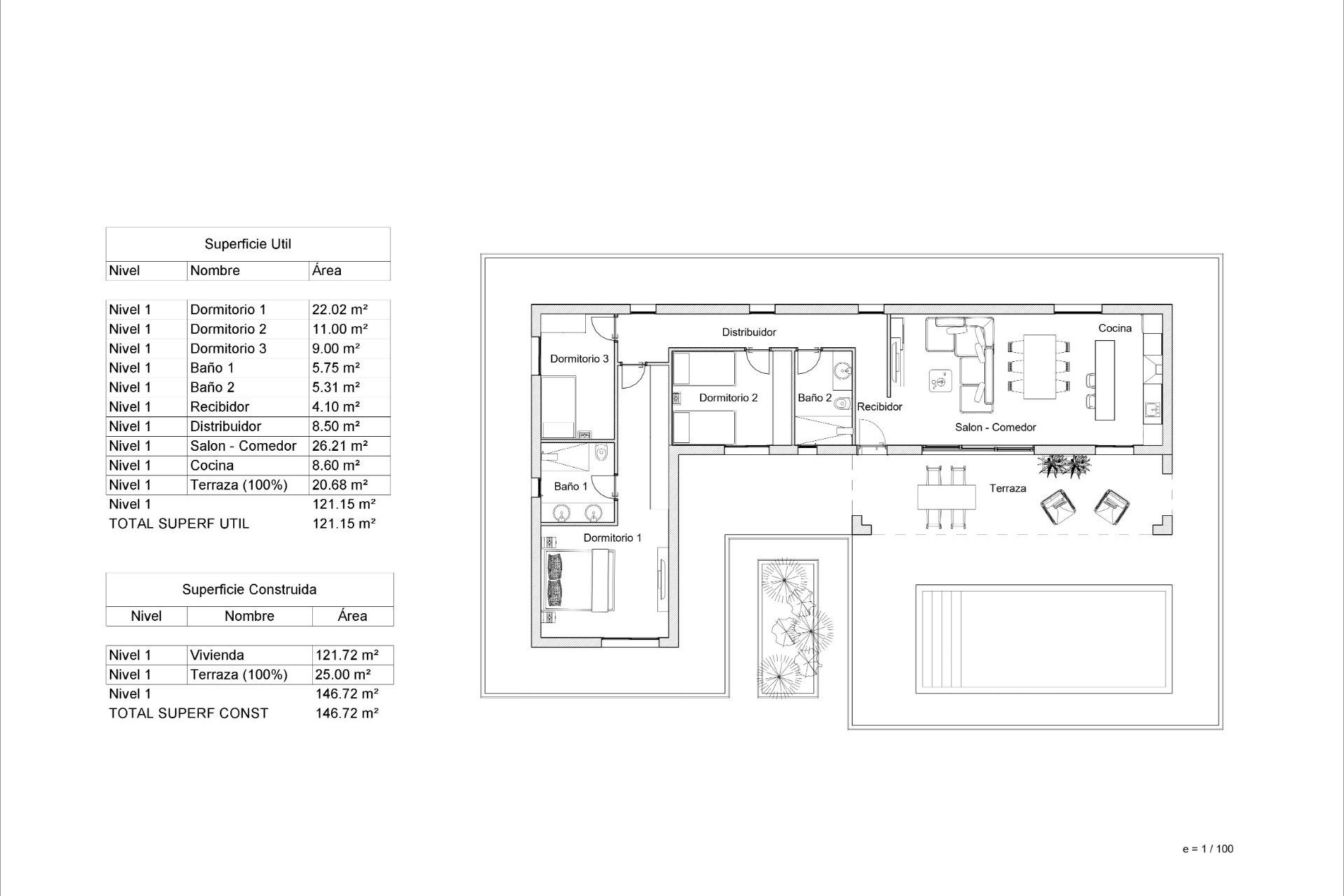 Nieuwbouw  - Villa - Pinoso - Lel