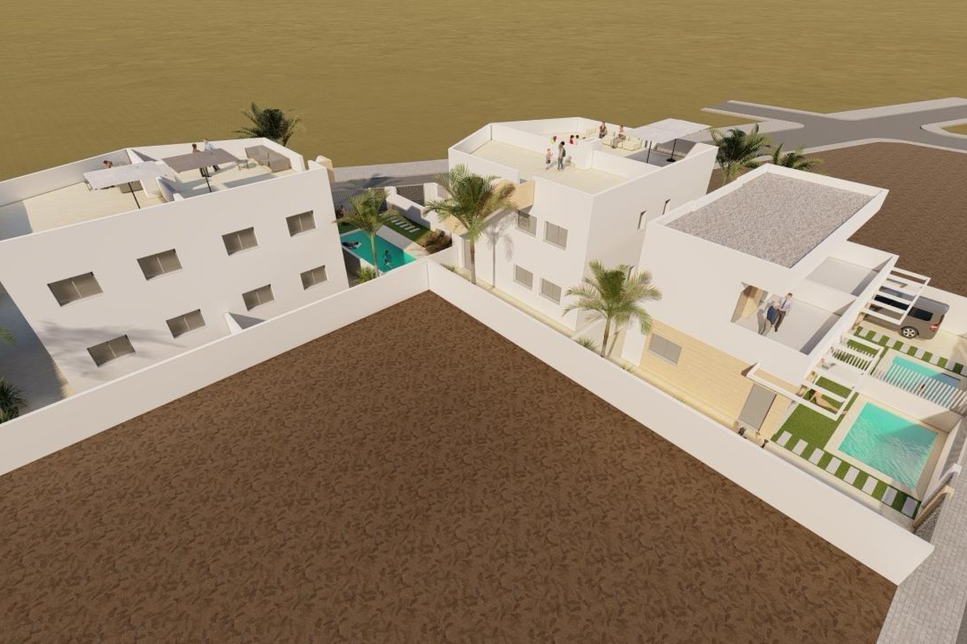 Nieuwbouw  - Villa - Puerto de Mazarron - Mar De Plata