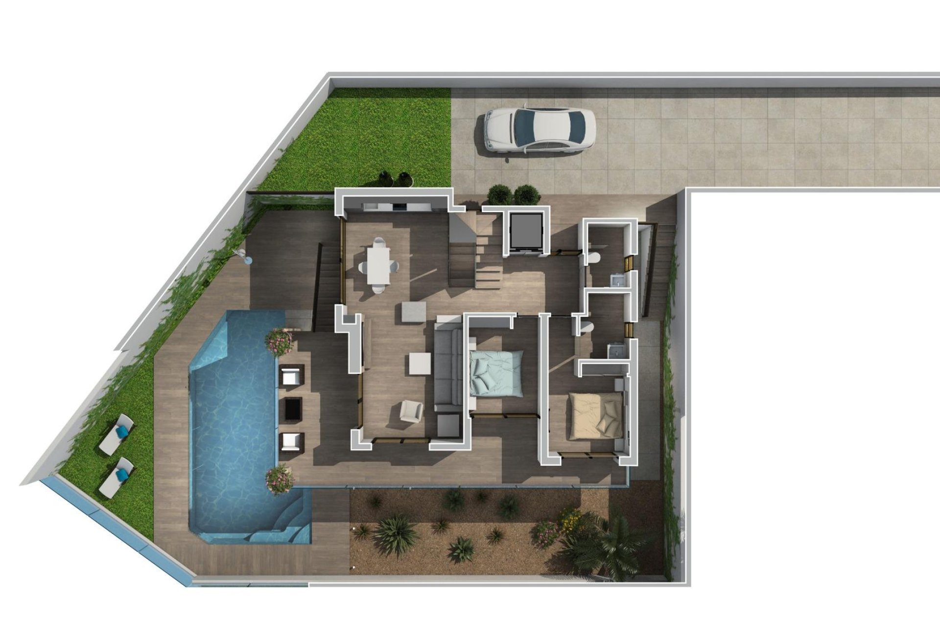 Nieuwbouw  - Villa - Rojales - Golf La Marquesa (Ciudad Quesada)
