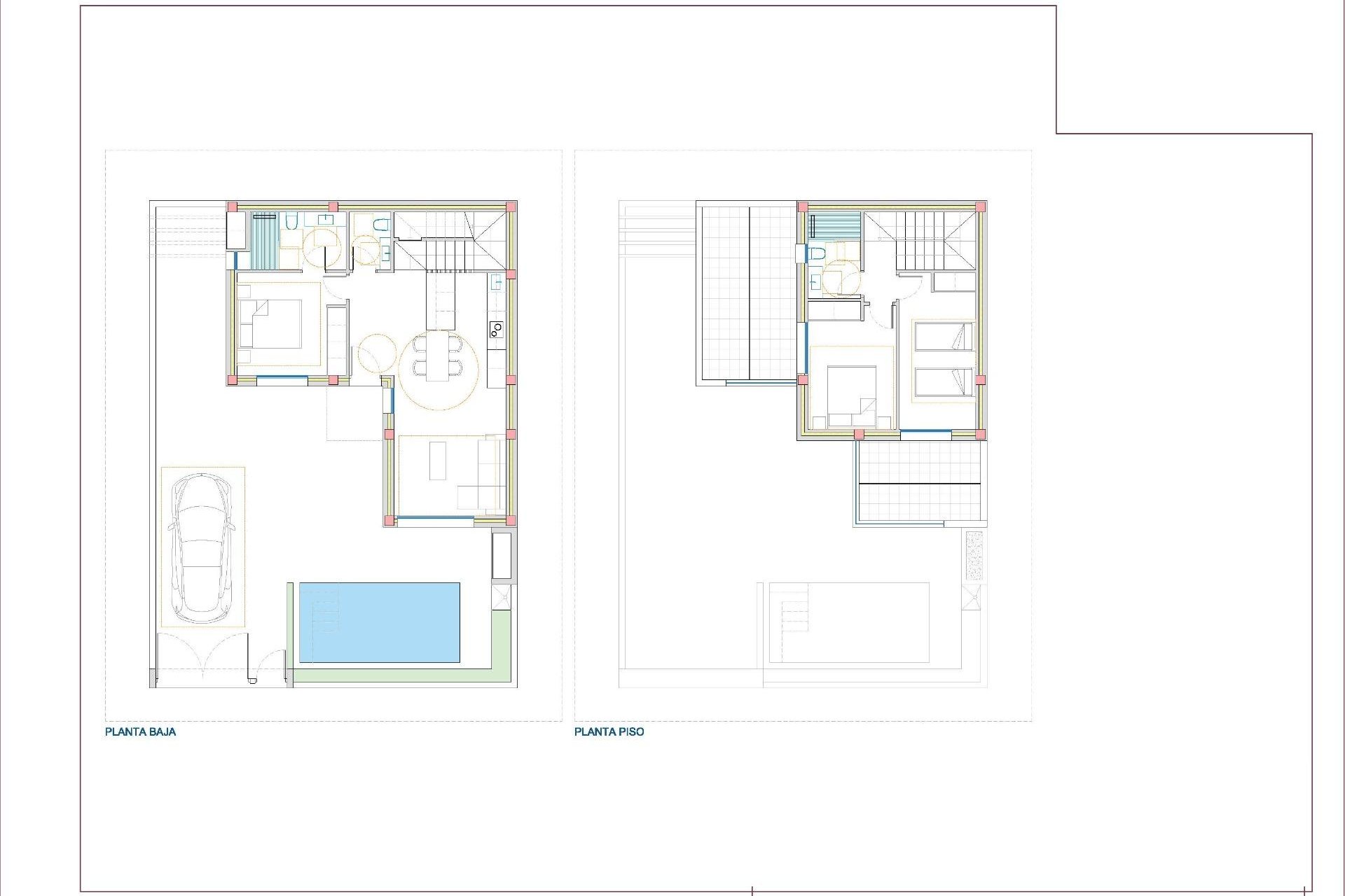 Nieuwbouw  - Villa - San Fulgencio - Polideportivo