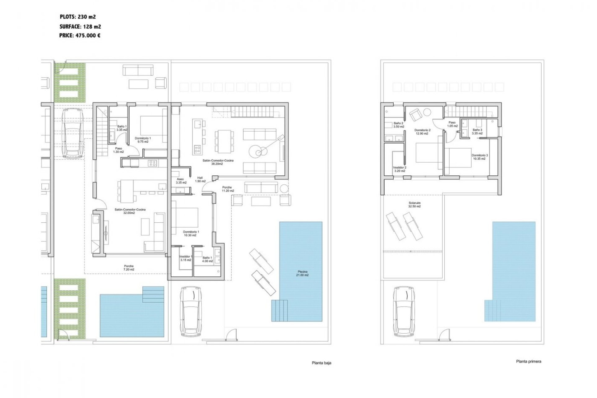 Nieuwbouw  - Villa - San Javier - Santiago De La Ribera