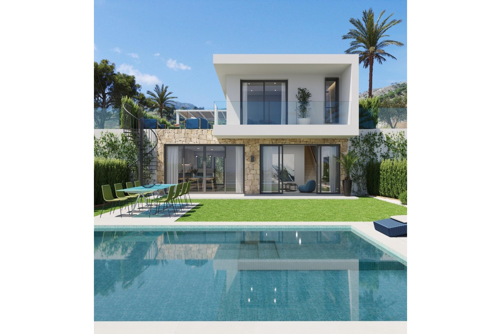 Nieuwbouw  - Villa - San Juan Alicante - La Font