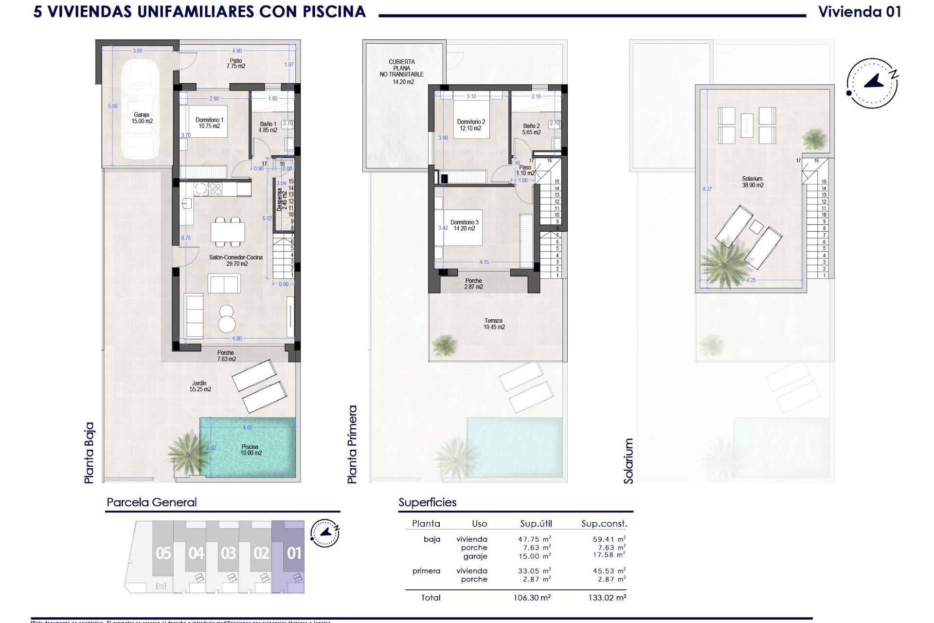 Nieuwbouw  - Villa - San Pedro del Pinatar - Polideportivo