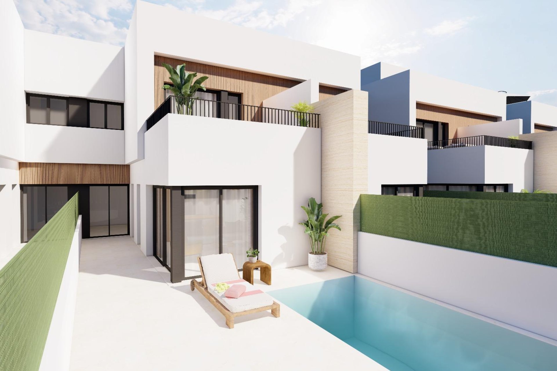 Nieuwbouw  - Villa - Santiago de la Ribera - Santiago De La Ribera