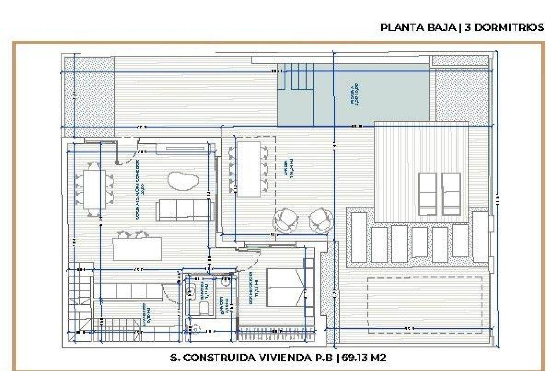 Nieuwbouw  - Villa - Torre Pacheco - Roldán