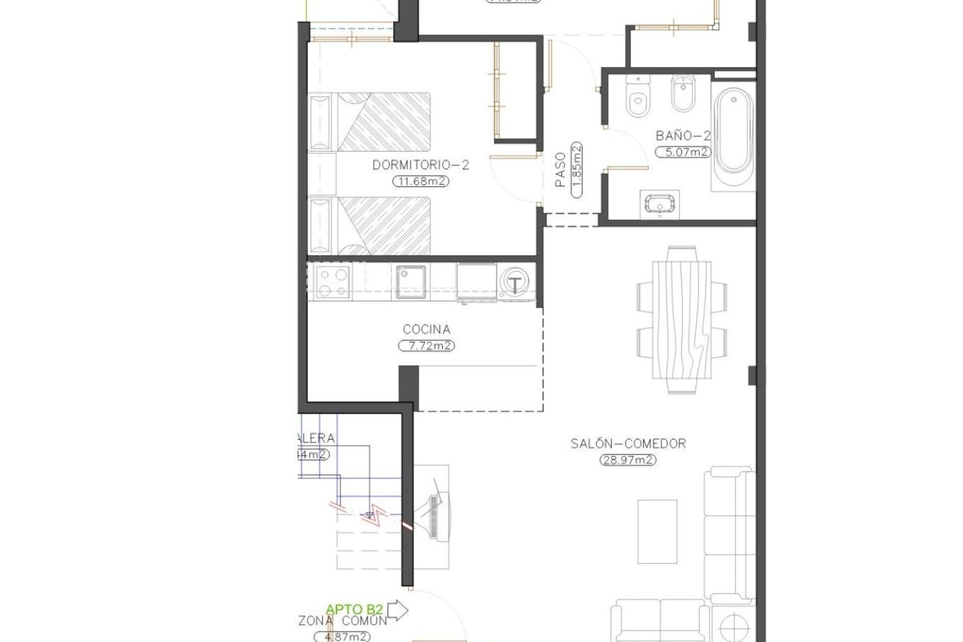 Nouvelle  - Apartment - Cuevas Del Almanzora - Herrerias