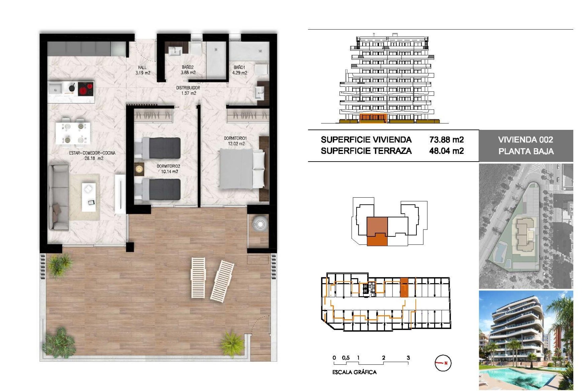 Nouvelle  - Apartment - Guardamar del Segura - Puerto