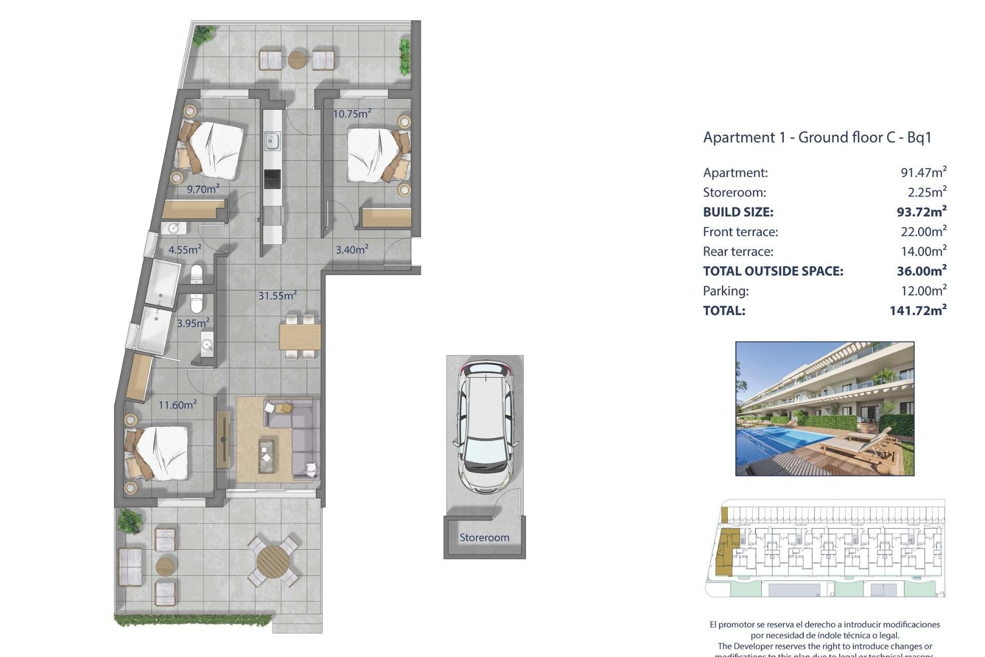 Nouvelle  - Apartment - Los Alcazares - Los Narejos