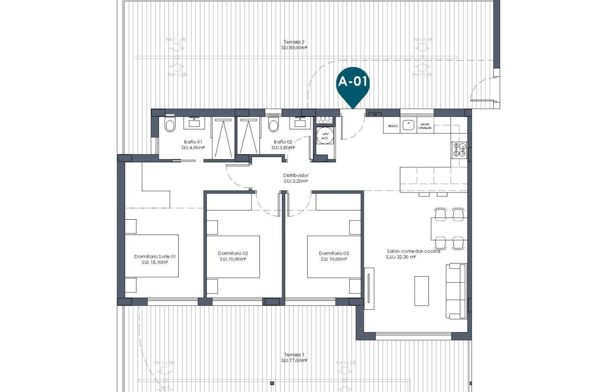 Nouvelle  - Apartment - Los Alcazares - Serena Golf