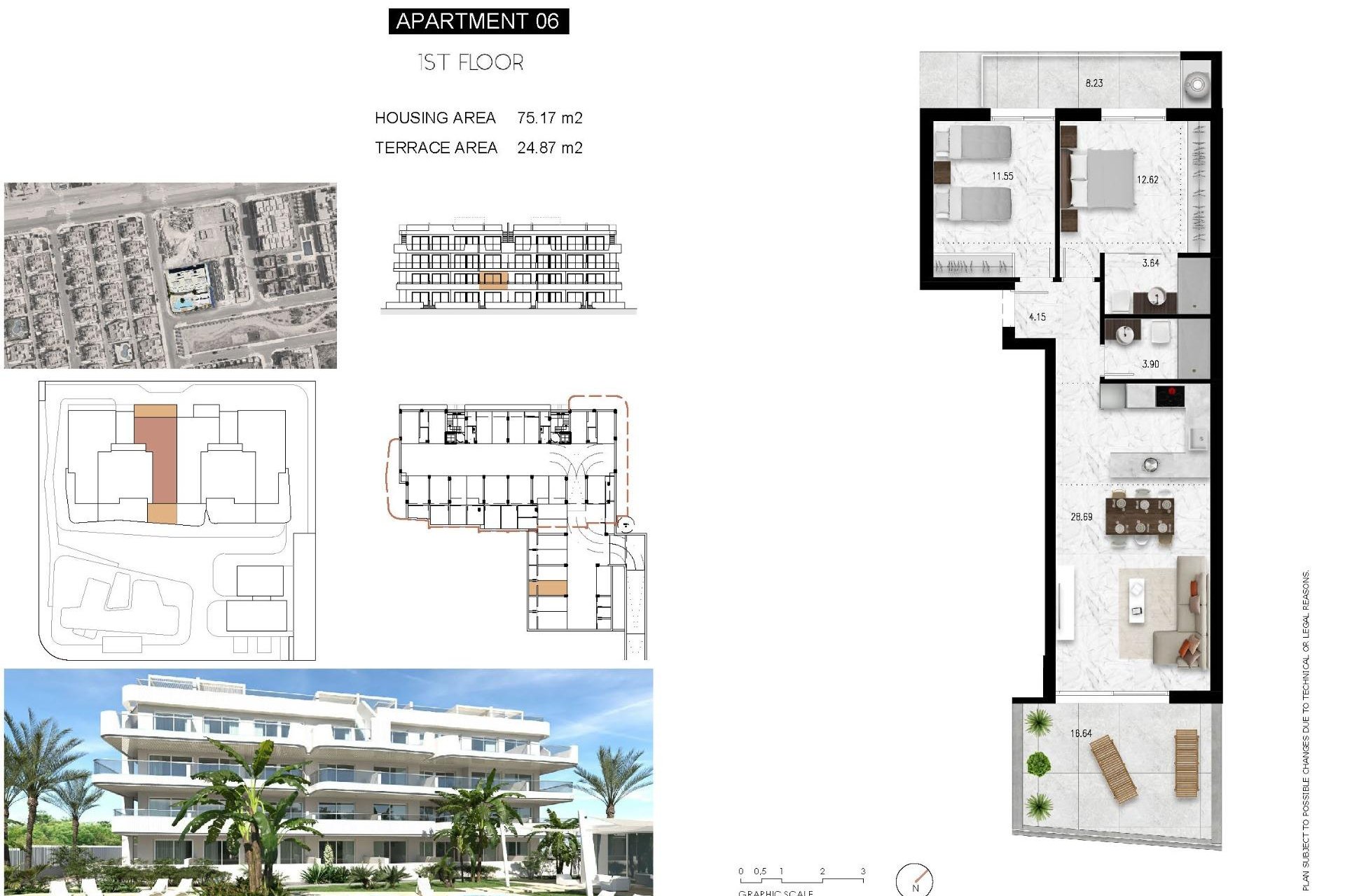 Nouvelle  - Apartment - Orihuela Costa - Lomas de Cabo Roig