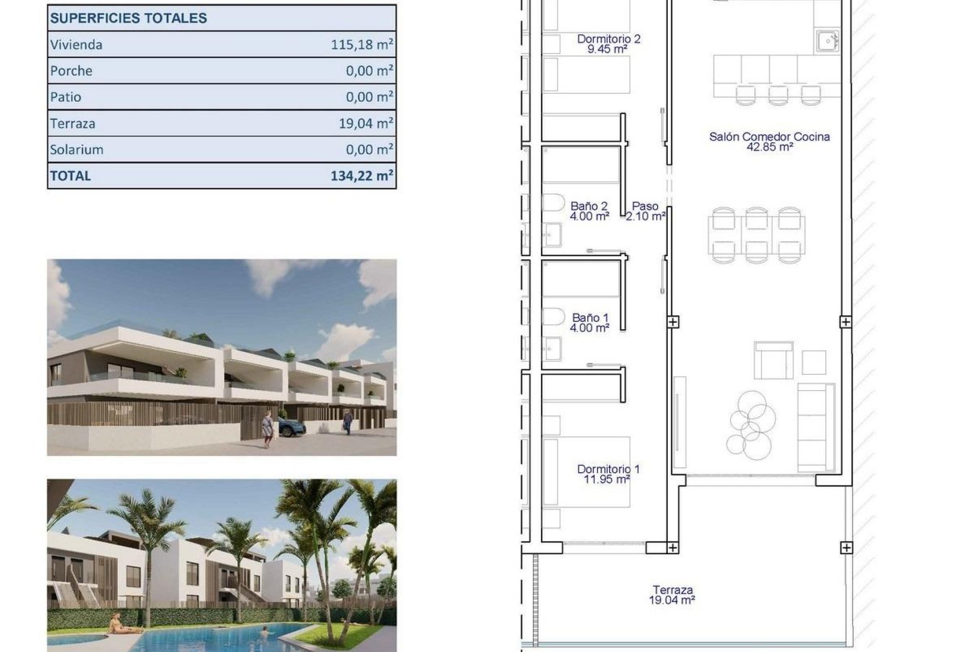 Nouvelle  - Apartment - Pilar de la Horadada - pueblo