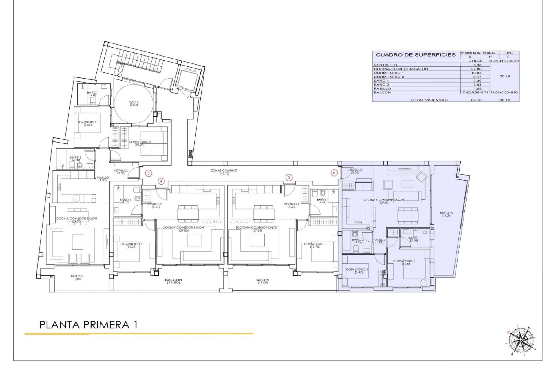 Nouvelle  - Apartment - Torrevieja - Playa del Cura