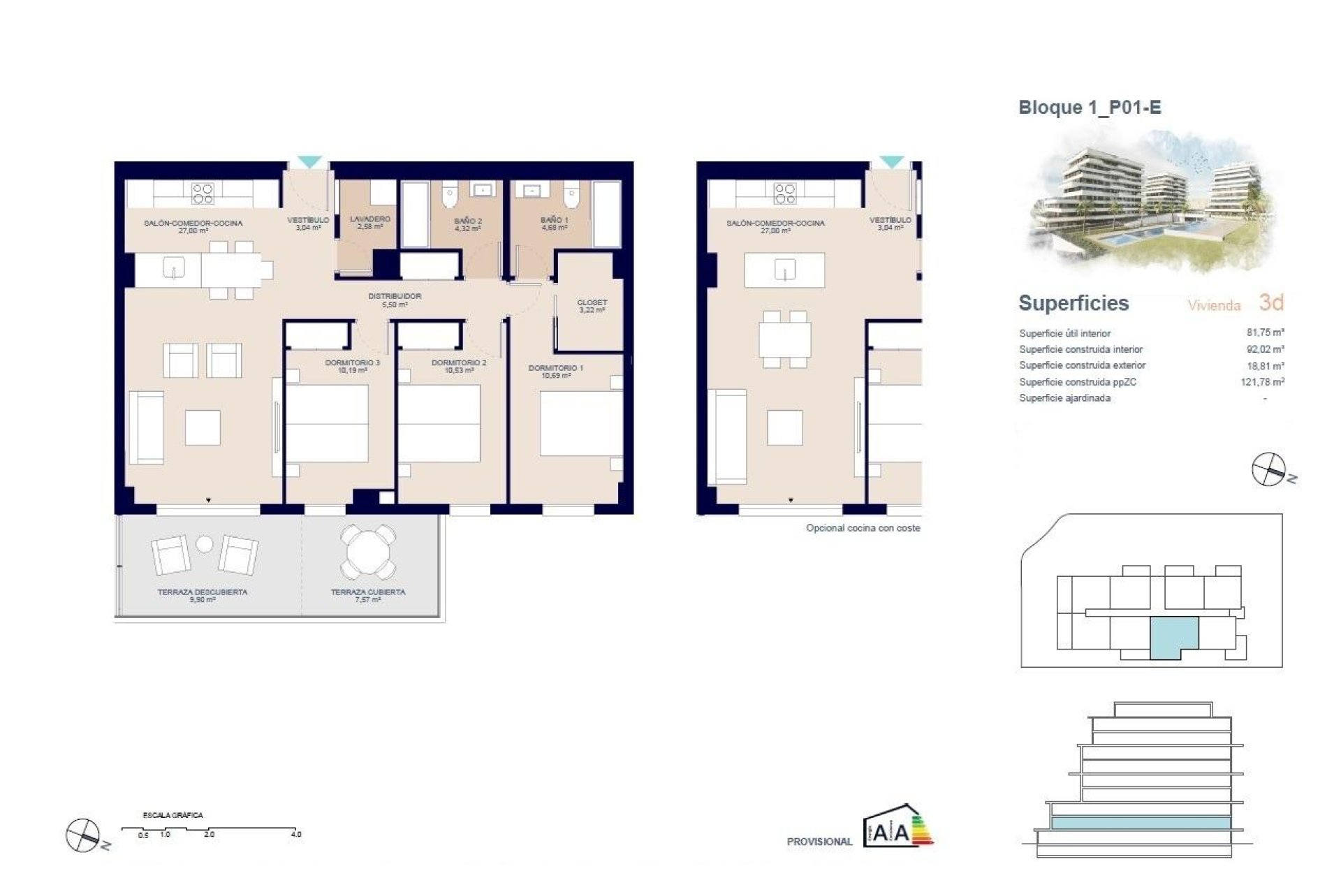 Nouvelle  - Apartment - Villajoyosa - Playas Del Torres